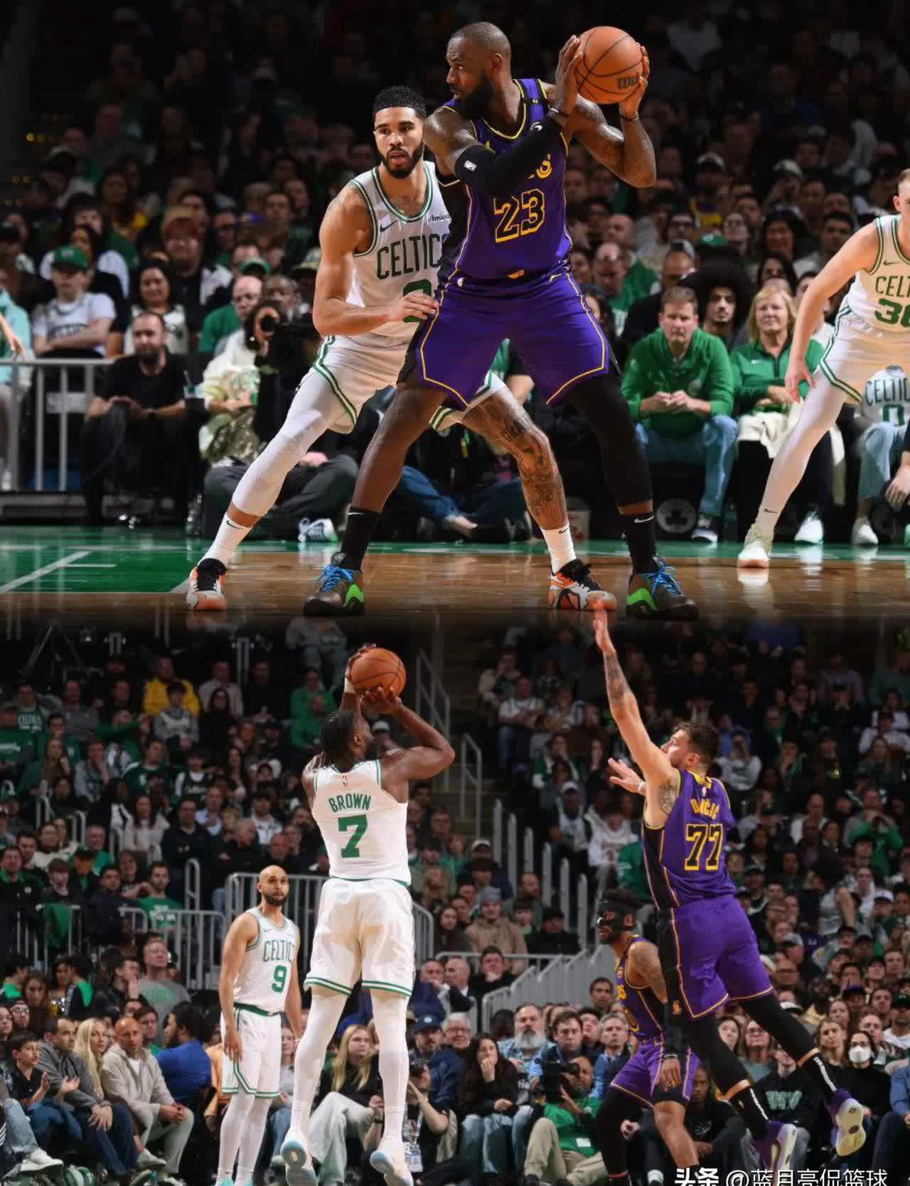 关于凯尔特人主场胜湖人，勒布朗盖伦面对地下格的信息